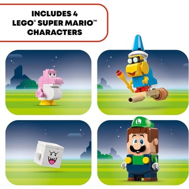 LEGO SUPER MARIO AVENTURAS DE LUIGI, SET INTERACTIVO CON 4 FIGURAS - 6