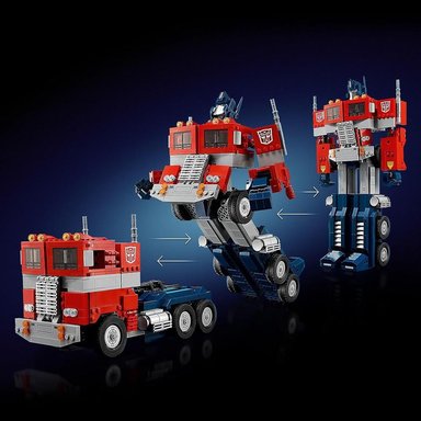 LEGO ICONS OPTIMUS PRIME TRANSFORMERS SET 2 EN 1 ROBOT Y CAMIÓN COLECCIONABLE - 2
