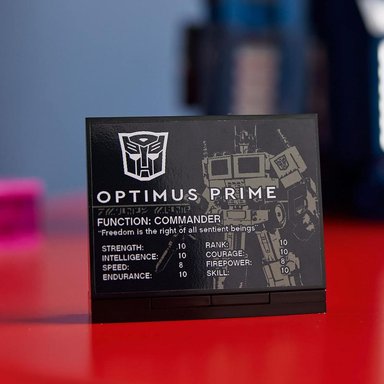 LEGO ICONS OPTIMUS PRIME TRANSFORMERS SET 2 EN 1 ROBOT Y CAMIÓN COLECCIONABLE - 5