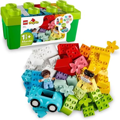 LEGO DUPLO CLASSIC BRICK CAJA DE BLOQUES APILABLES EDUCATIVOS PARA NIÑOS - 1