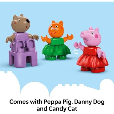 LEGO DUPLO PEPPA PIG FERIA, JUGUETE SENSORIAL PARA NIÑOS Y NIÑAS - 6