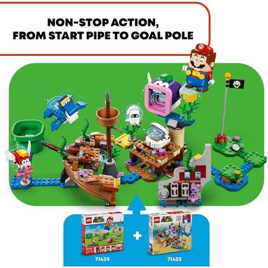 LEGO SUPER MARIO AVENTURA DEL NAUFRAGIO DE DORRIE CON FIGURAS COLECCIONABLES - 3