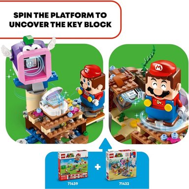 LEGO SUPER MARIO AVENTURA DEL NAUFRAGIO DE DORRIE CON FIGURAS COLECCIONABLES - 4