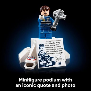 LEGO ICONS WILLIAMS RACING FW14B Y NIGEL MANSELL, COCHE DE FÓRMULA 1 - 6