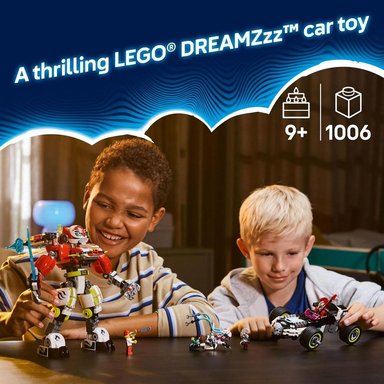 LEGO DREAMZZZ COOPER'S TIGER MECH Y ZERO'S HOT ROD CAR, ROBOT DE ACCIÓN - 2