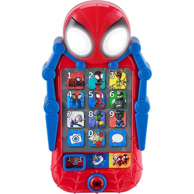 EKIDS SPIDEY TELÉFONO INFANTIL EDUCATIVO PREESCOLAR CON JUEGOS DE SIMULACIÓN