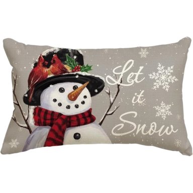 AVOIN FUNDA DE COJÍN DECORATIVA COLORLIFE, 30 X 50 CM | GRIS