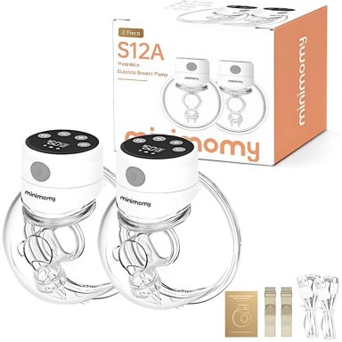 MINIMOMY EXTRACTOR DE LECHE ELÉCTRICO PORTÁTIL DOBLE 2 PACKS