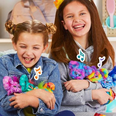 FURBY PACK 2 FURBLETS LUV-LEE Y MELLO-NEE | ROJO/VERDE Y MORADO/AZUL - 5