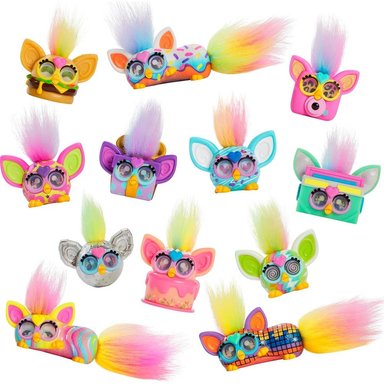 FURBY MINIS PACK 12 MINIFIGURAS COLECCIONABLES SERIE 1 | MULTICOLOR
