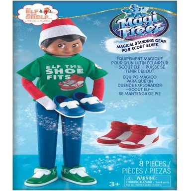 THE ELF ON THE SHELF PAQUETE DE ACCESORIOS DE ZAPATILLAS COMBINABLES