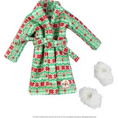 THE ELF ON THE SHELF ACCESORIOS CLAUS COUTURE BATA Y PANTUFLAS - 3
