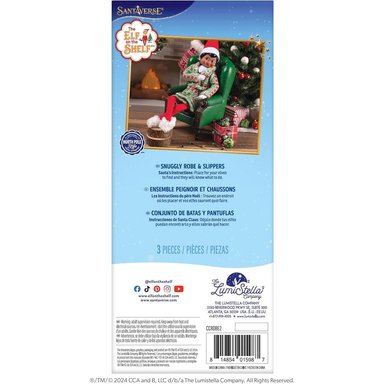 THE ELF ON THE SHELF ACCESORIOS CLAUS COUTURE BATA Y PANTUFLAS - 4