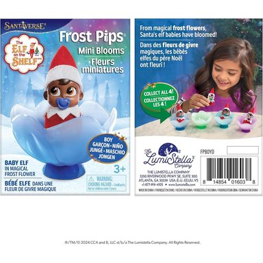 THE ELF ON THE SHELF FROST PIPS MINI BLOOMS BEBÉ | AZUL - 3