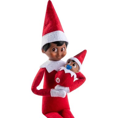 THE ELF ON THE SHELF FROST PIPS MINI BLOOMS BEBÉ | AZUL - 4