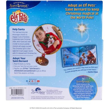 THE ELF ON THE SHELF PELUCHE MASCOTA SAN BERNARDO - 4