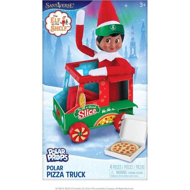 THE ELF ON THE SHELF ACCESORIO CAMIÓN DE PIZZA POLAR
