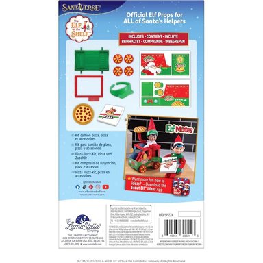 THE ELF ON THE SHELF ACCESORIO CAMIÓN DE PIZZA POLAR - 2