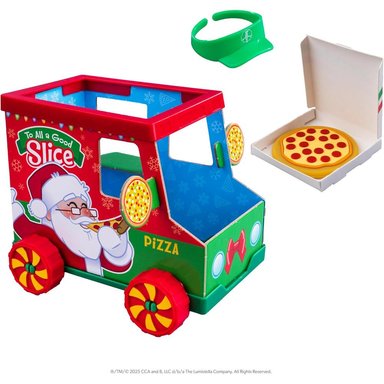 THE ELF ON THE SHELF ACCESORIO CAMIÓN DE PIZZA POLAR - 3