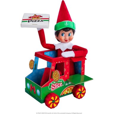 THE ELF ON THE SHELF ACCESORIO CAMIÓN DE PIZZA POLAR - 4