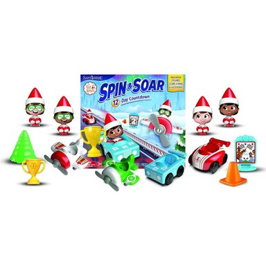 THE ELF ON THE SHELF CALENDARIO ADVIENTO 12 DÍAS MINI FIGURAS