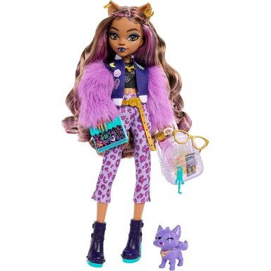 MONSTER HIGH CLAWDEEN WOLF MUÑECA 11'/28 CM CON ACCESORIOS