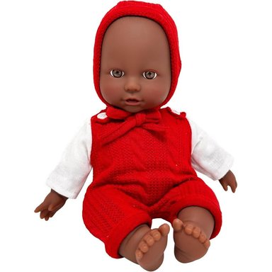 MUÑECA BEBÉ 12'/30 CM CON ACCESORIOS | ROJO