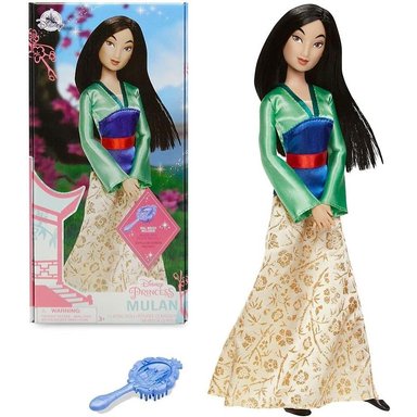 DISNEY MULAN MUÑECA PRINCESA 28 CM ARTICULADA