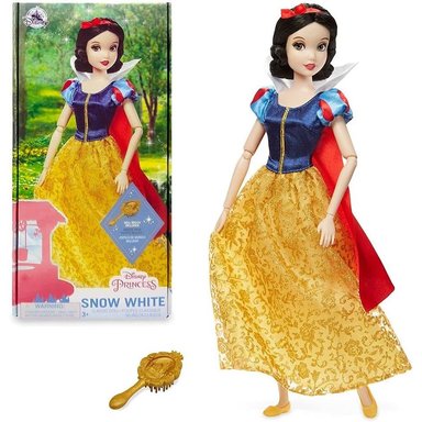 DISNEY BLANCANIEVES MUÑECA PRINCESA 28 CM ARTICULADA