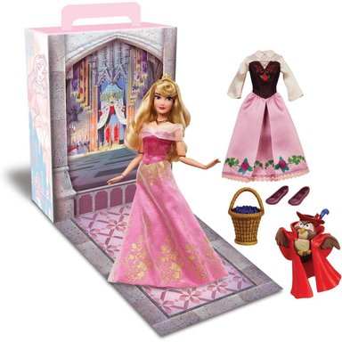DISNEY AURORA MUÑECA PRINCESA 11'/28 CM CON ACCESORIOS