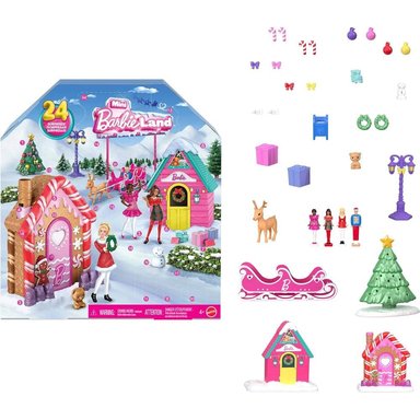 CALENDARIO ADVIENTO BARBIE MINI LAND 24 SORPRESAS