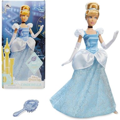 DISNEY CENICIENTA MUÑECA PRINCESA 28 CM ARTICULADA