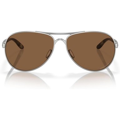 OAKLEY OO4079 FEEDBACK AVIATOR GAFAS DE SOL PARA MUJER | SATIN CHROME / PRIZM BRONZE