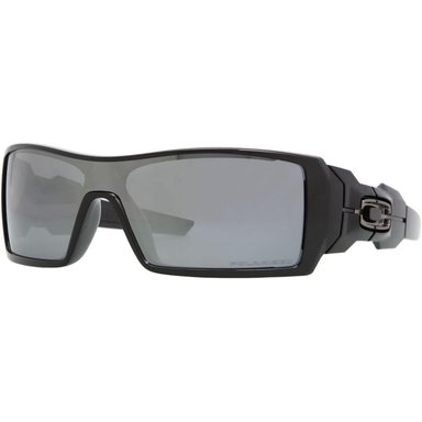 OAKLEY OIL RIG OO9081 GAFAS DE SOL RECTANGULARES PARA HOMBRE | POLISHED BLACK / BLACK IRIDIUM POLARIZED