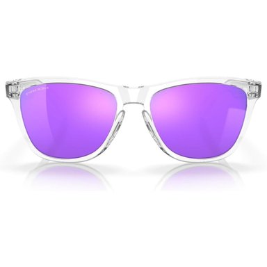 OAKLEY OO9013 FROGSKINS GAFAS DE SOL PARA UNISEX | POLISHED CLEAR / PRIZM VIOLET