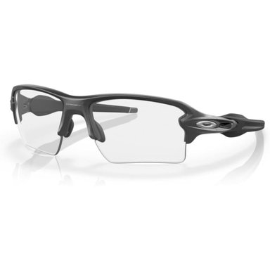 OAKLEY FLAK 2.0 XL OO9188 GAFAS DE SOL PARA HOMBRE Y ACCESORIOS | STEEL / CLEAR TO BLACK PHOTOCHROMIC