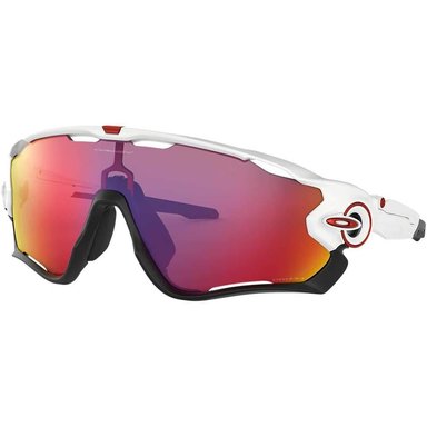 OAKLEY JAWBREAKER OO9290 GAFAS DE SOL PARA HOMBRE | POLISHED WHITE ON BLACK / PRIZM ROAD