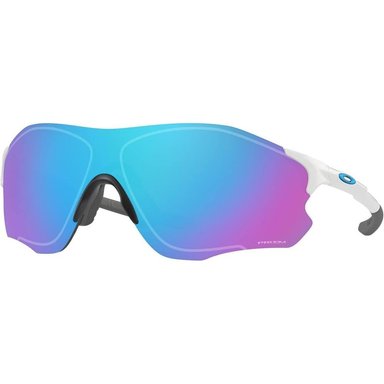 OAKLEY EVZERO PATH OO9313 GAFAS DE SOL POLARIZADAS PARA HOMBRE | POLISHED WHITE / PRIZM SAPPHIRE