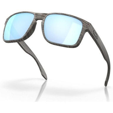OAKLEY OO9102 HOLBROOK POLARIZADAS GAFAS DE SOL PARA HOMBRE | WOODGRAIN / PRIZM DEEP WATER POLARIZED - 5