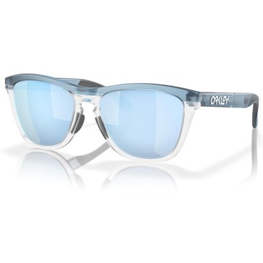 OAKLEY OO9284 FROGSKINS GAFAS DE SOL PARA UNISEX | TRANSPARENT STONEWASH / CLEAR / PRIZM DEEP WATER POLARIZED