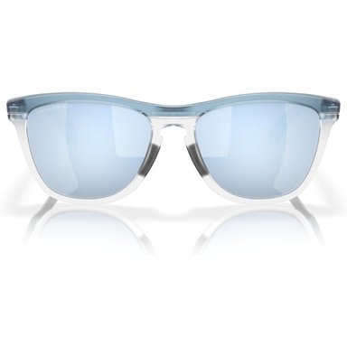 OAKLEY OO9284 FROGSKINS GAFAS DE SOL PARA UNISEX | TRANSPARENT STONEWASH / CLEAR / PRIZM DEEP WATER POLARIZED - 3