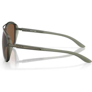 OAKLEY OO4129 SPLIT TIME AVIATOR GAFAS DE SOL PARA MUJER | MATTE OLIVE INK / PRIZM BRONZE - 3