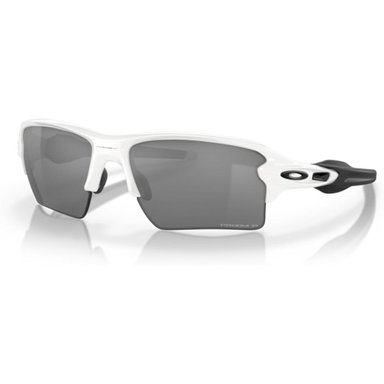OAKLEY FLAK 2.0 XL OO9188 GAFAS DE SOL PARA HOMBRE Y ACCESORIOS | POLISHED WHITE BLACK TEMPLE / BLACK PRIZM POLARIZED