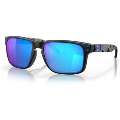 OAKLEY OO9102 HOLBROOK GAFAS DE SOL POLARIZADAS PARA HOMBRE | MATTE BLACK PRINT / PRIZM SAPPHIRE IRIDIUM POLARIZED