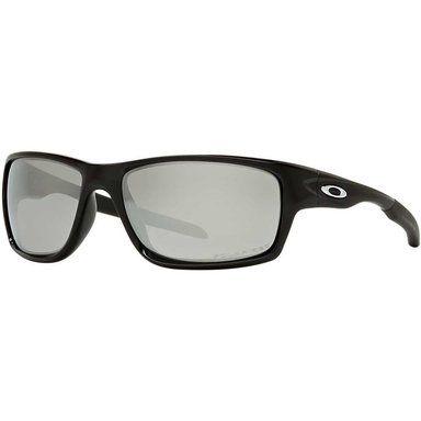 OAKLEY CANTEEN OO9225 GAFAS DE SOL DE PLÁSTICO PARA HOMBRE | POLISHED BLACK / CHROME IRIDIUM POLARIZED