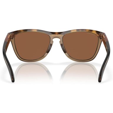 OAKLEY OO9284 FROGSKINS GAFAS DE SOL PARA UNISEX | BROWN TORTOISE / BROWN SMOKE / PRIZM TUNGSTEN POLARIZED - 4
