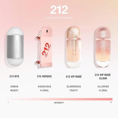 CAROLINA HERRERA 212 VIP ROSÉ ELIXIR MUJER EDP 2.7 OZ / 80 ML - 5