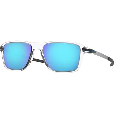 OAKLEY WHEEL HOUSE OO9469 GAFAS DE SOL PARA HOMBRE | POLISHED CLEAR / PRIZM SAPPHIRE