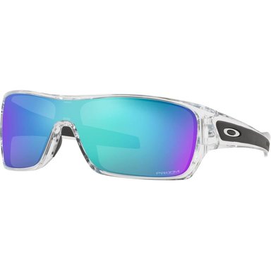 OAKLEY TURBINE ROTOR OO9307 GAFAS DE SOL PARA HOMBRE | POLISHED CLEAR / PRIZM SAPPHIRE