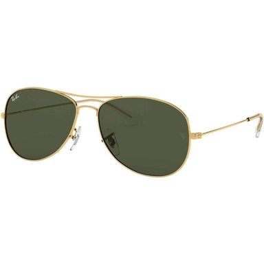 RAY-BAN RB3362 COCKPIT AVIATOR GAFAS DE SOL PARA HOMBRE | GOLD / GREEN I